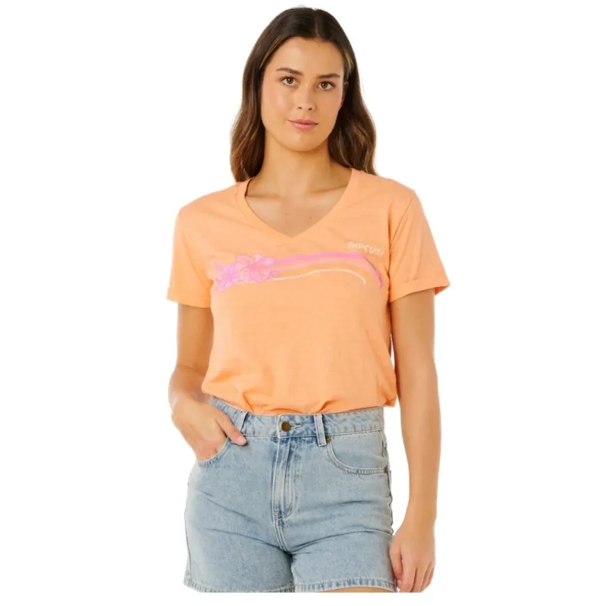 Camisetas manga corta Rip curl Promotees Molokaï V Prnted Tee SMU