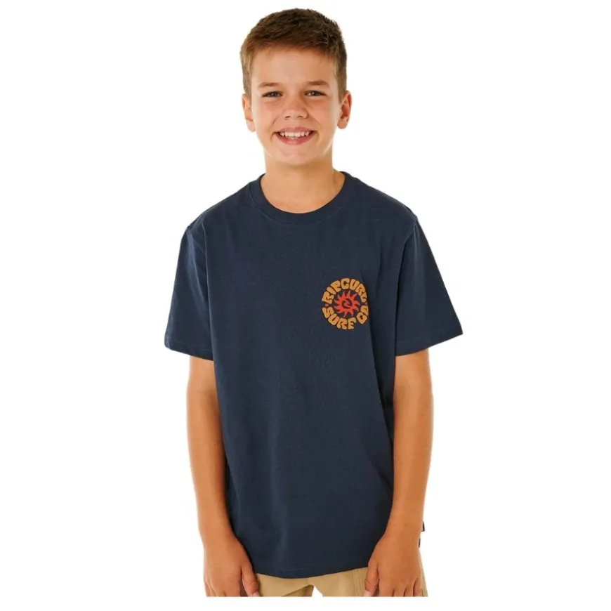 Camisetas manga corta Rip curl Pacific Rinse Circle Tee-Boy
