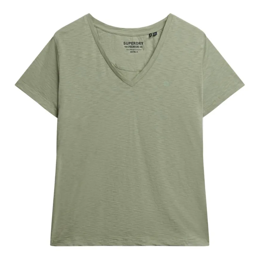 Camisetas manga corta Superdry Studios Slub Emb Vee Tee
