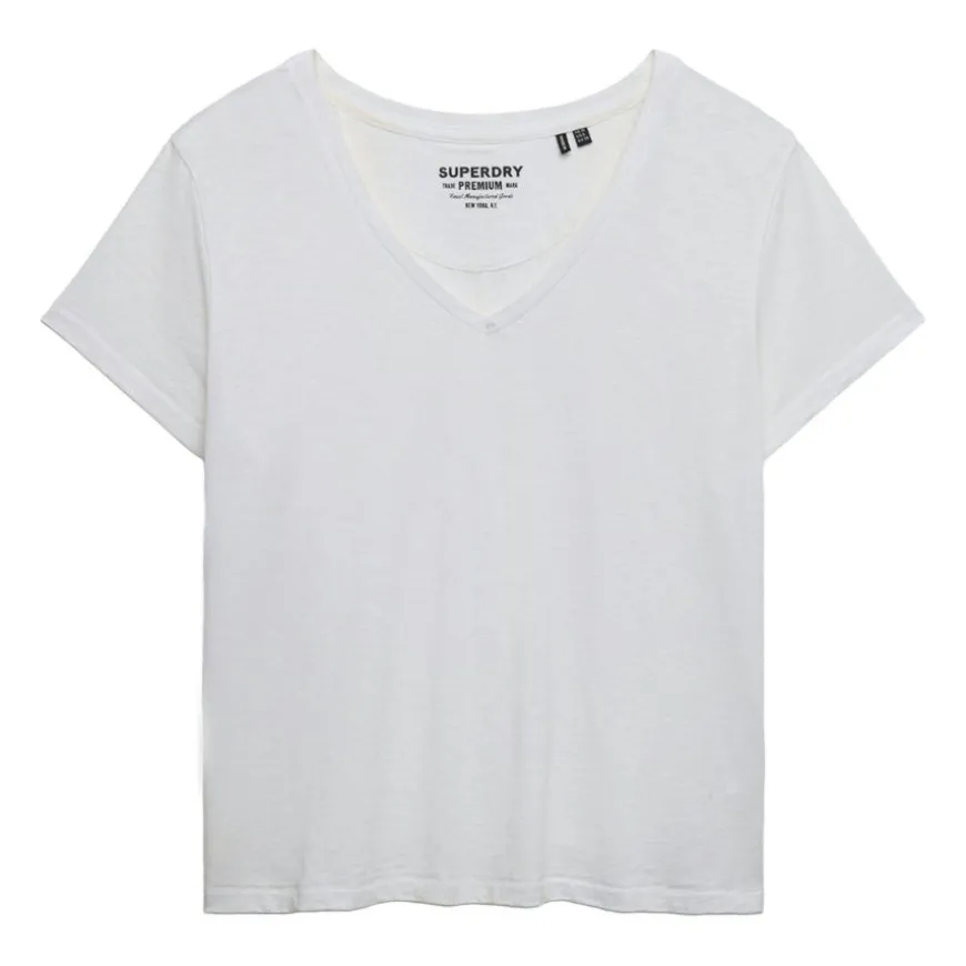 Camisetas manga corta Superdry Studios Slub Emb Vee Tee