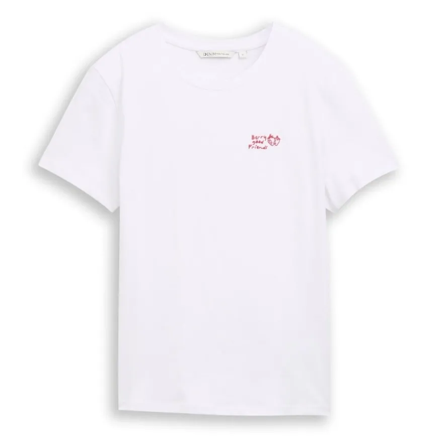 Camisetas manga corta Tom tailor T-Shirt With Wording