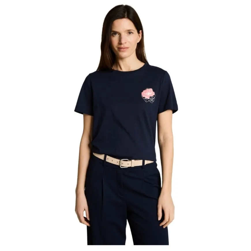 Camisetas manga corta Tom tailor T-Shirt Basic Crew Neck Print