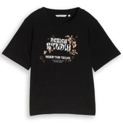 Camisetas manga corta Tom tailor Loose T-Shirt With Embro