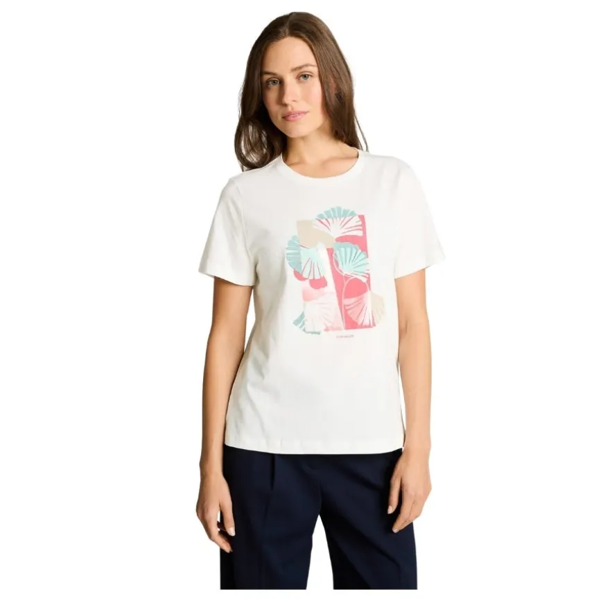 Camisetas manga corta Tom tailor T-Shirt Crew Neck Front Print