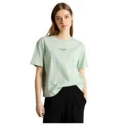 Camisetas manga corta Tom tailor Boxy T-Shirt With Embro