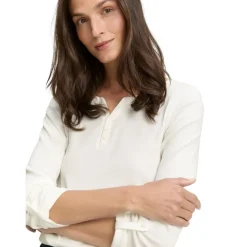 Camisetas manga corta Tom tailor T-Shirt Stripe Henley