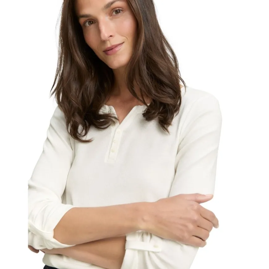Camisetas manga corta Tom tailor T-Shirt Stripe Henley