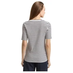 Camisetas manga corta Tom tailor T-Shirt Stripe V-Neck