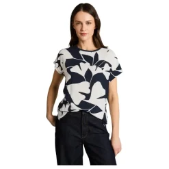 Camisetas manga corta Tom tailor T-Shirt Fabric Mix Print Crew Neck