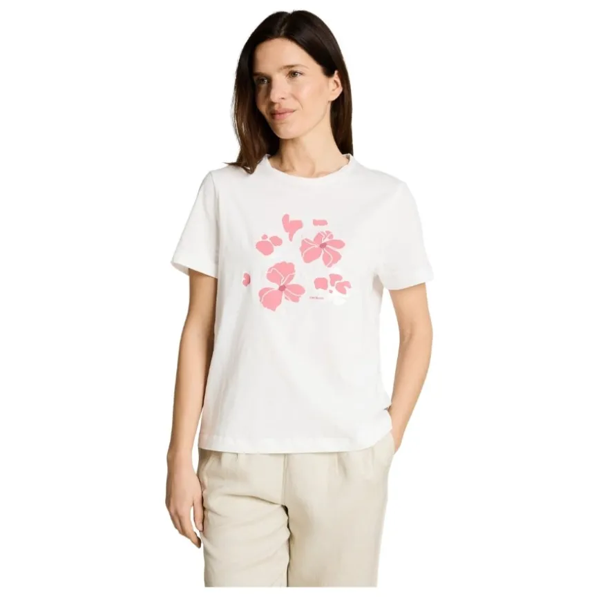 Camisetas manga corta Tom tailor T-Shirt Basic Crew Neck Print