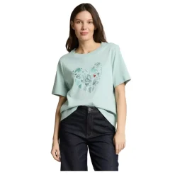 Camisetas manga corta Tom tailor T-Shirt Boxy Crew Neck With Print