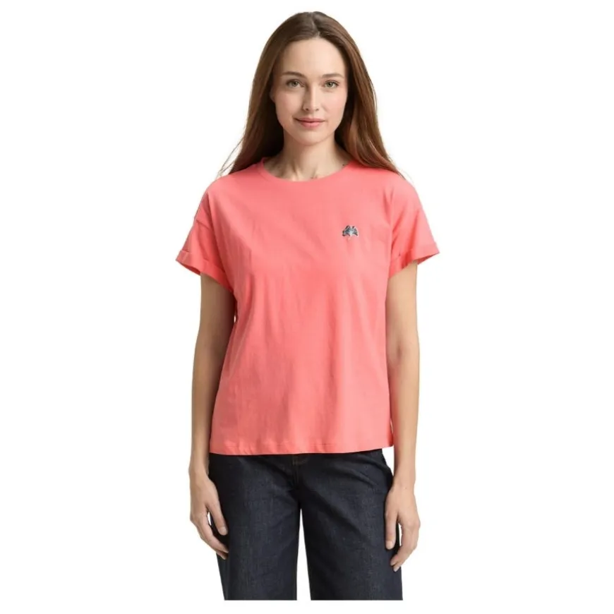 Camisetas manga corta Tom tailor T-Shirt Drop Shoulder Chest Embro