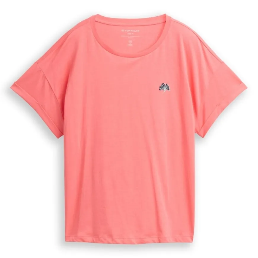 Camisetas manga corta Tom tailor T-Shirt Drop Shoulder Chest Embro