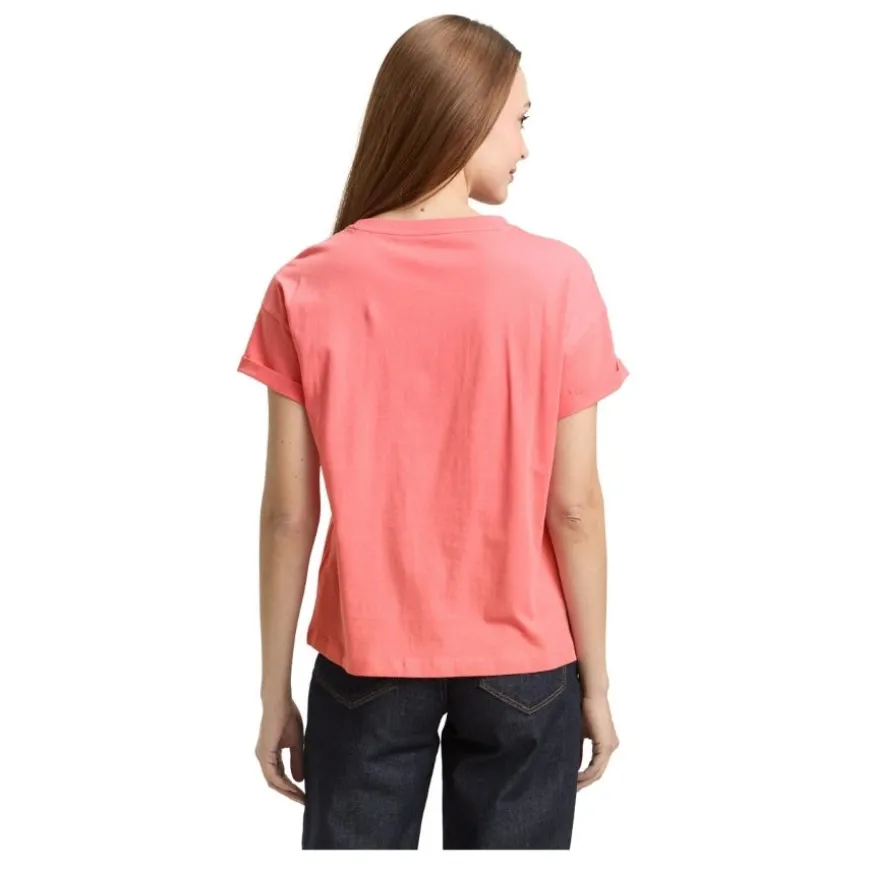 Camisetas manga corta Tom tailor T-Shirt Drop Shoulder Chest Embro