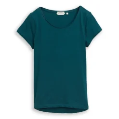 Camisetas manga corta Tom tailor T-Shirt Slub Jersey Wide Crew Neck