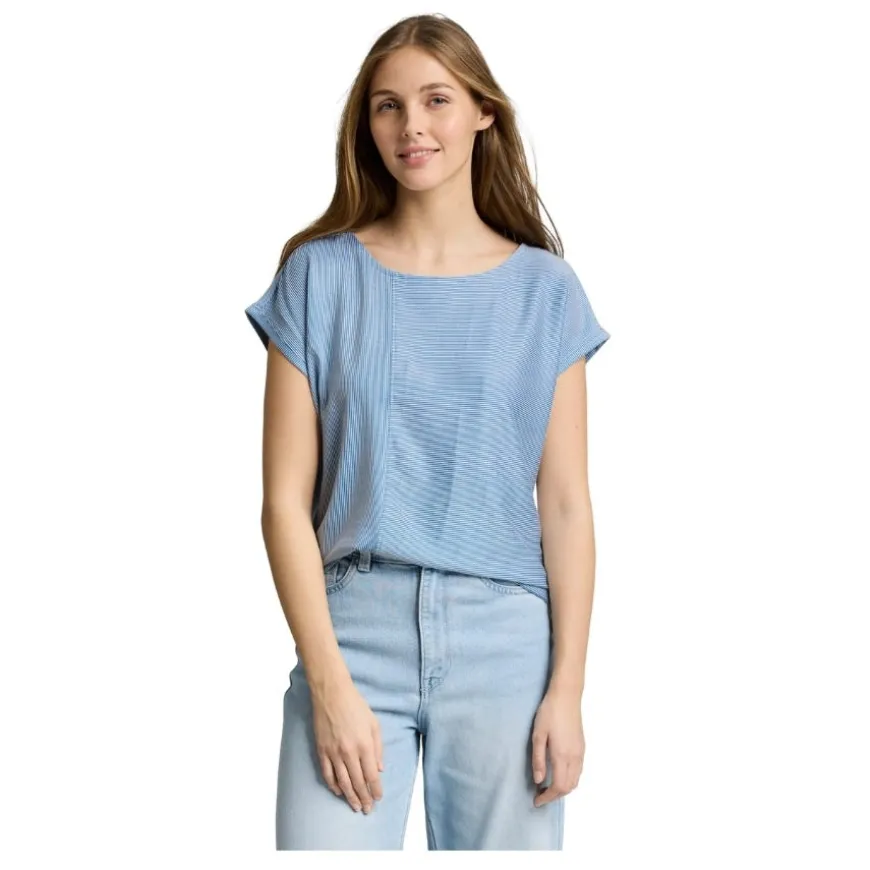 Camisetas manga corta Tom tailor Structured Fluent T-Shirt