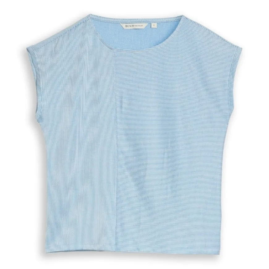 Camisetas manga corta Tom tailor Structured Fluent T-Shirt
