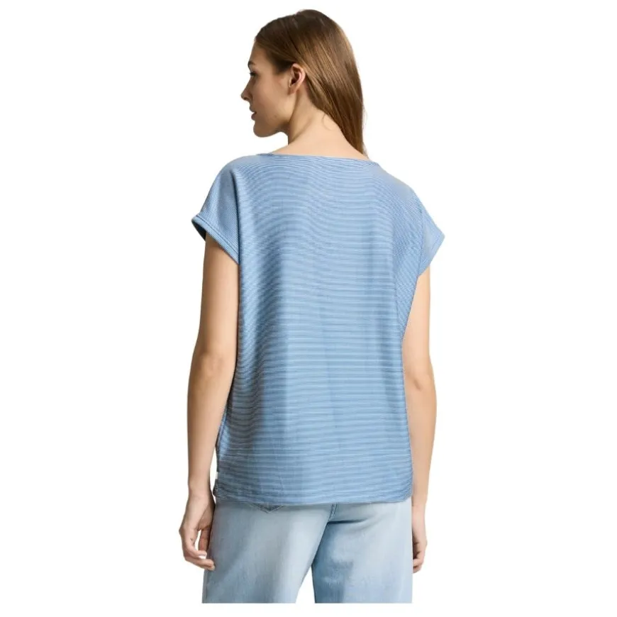 Camisetas manga corta Tom tailor Structured Fluent T-Shirt