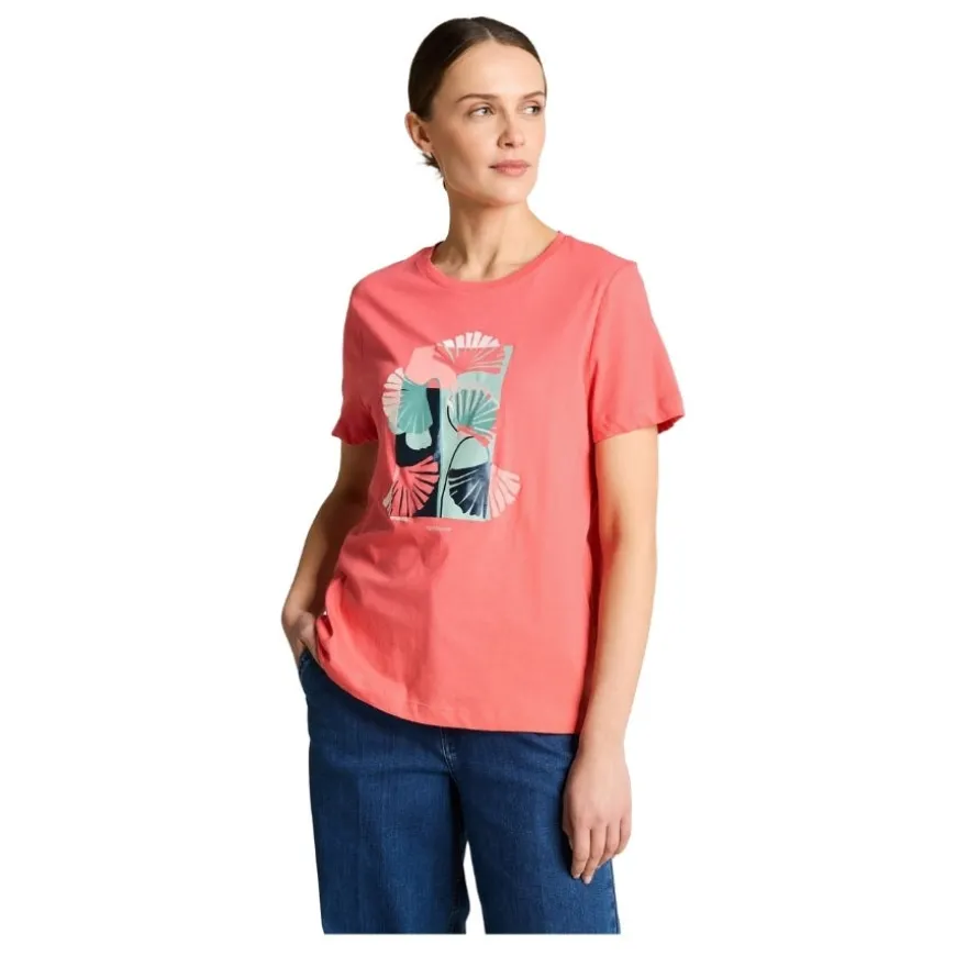 Camisetas manga corta Tom tailor T-Shirt Crew Neck Front Print