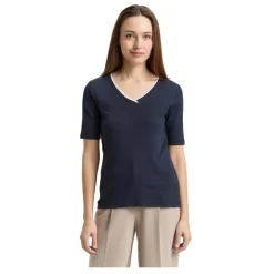 Camisetas manga corta Tom tailor T-Shirt Stripe V-Neck