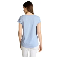 Camisetas manga corta Tom tailor T-Shirt Slub Jersey Wide Crew Neck