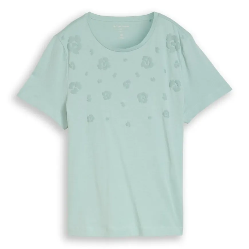 Camisetas manga corta Tom tailor T-Shirt Basic Crew Neck Print