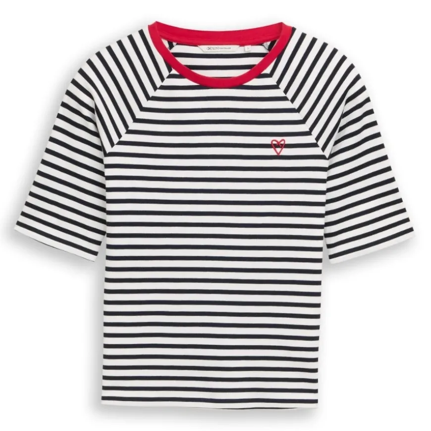 Camisetas manga corta Tom tailor Striped Raglan T-Shirt