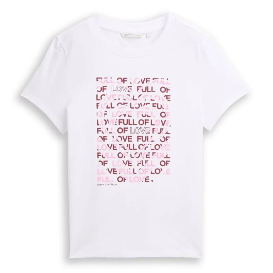 Camisetas manga corta Tom tailor T-Shirt With Print