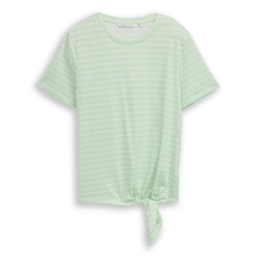 Camisetas manga corta Tom tailor Printed Knot T-Shirt