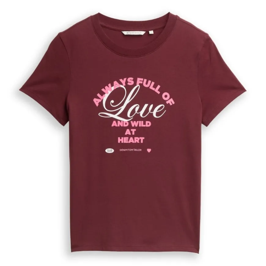 Camisetas manga corta Tom tailor T-Shirt With Print