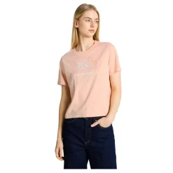 Camisetas manga corta Tom tailor Loose T-Shirt With Embro