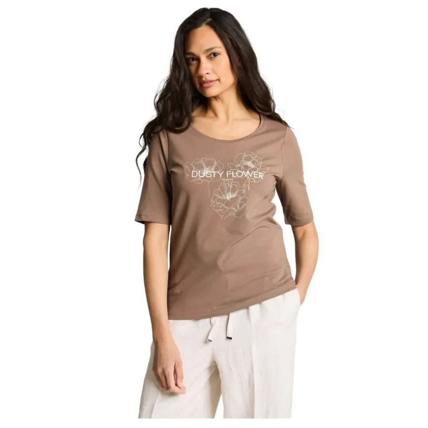Camisetas manga corta Tom tailor T-Shirt Crew Neck With Print