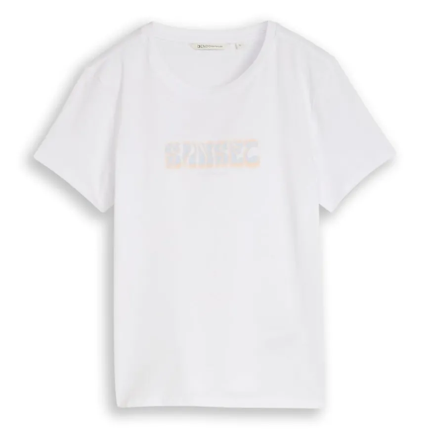 Camisetas manga corta Tom tailor T-Shirt With Print