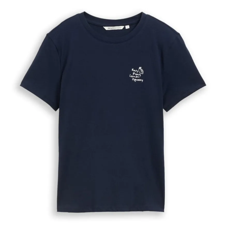 Camisetas manga corta Tom tailor T-Shirt With Wording