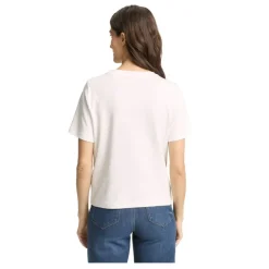 Camisetas manga corta Tom tailor T-Shirt Boxy Crew Neck With Print
