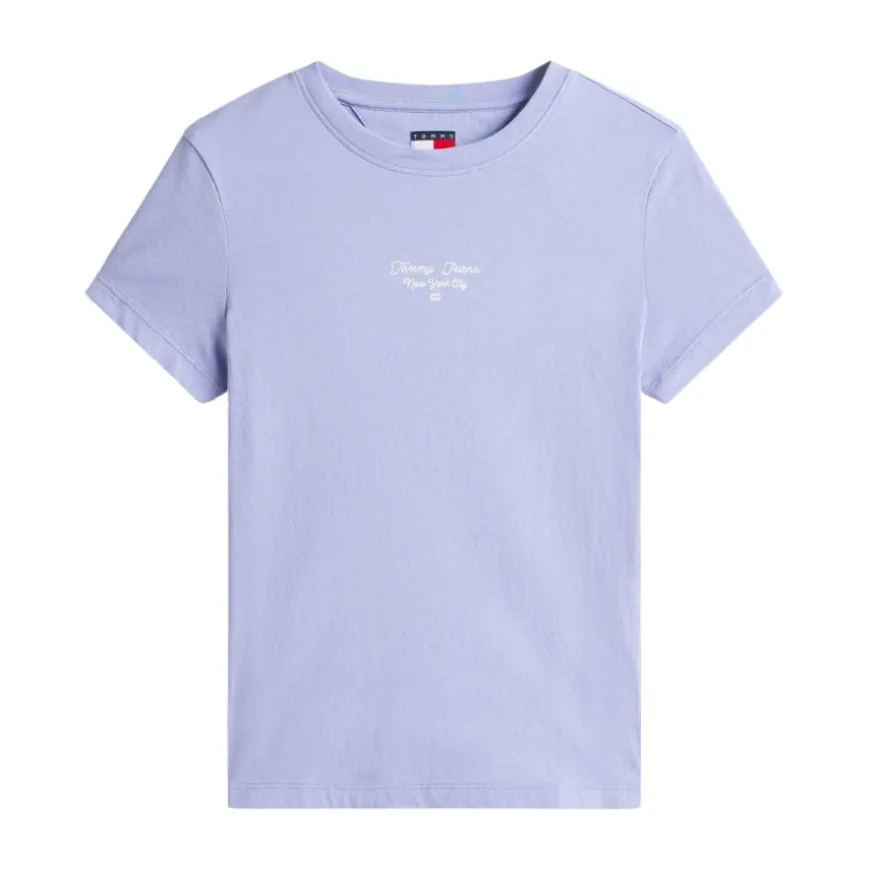 Camisetas manga corta Tommy jeans Tjw Slim Ess Logo 1 Tee Ext