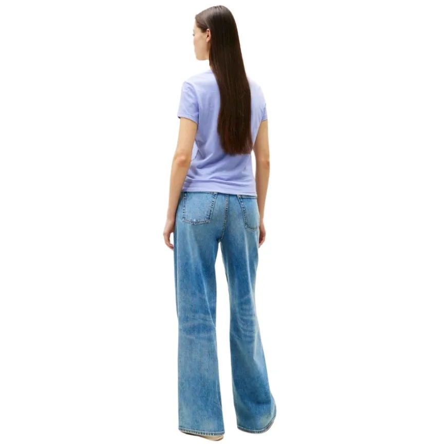 Camisetas manga corta Tommy jeans Tjw Slim Ess Logo 1 Tee Ext