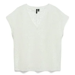 Camisetas manga corta Vero moda Vmtassa Liv Ss V-Neck Top Jrs