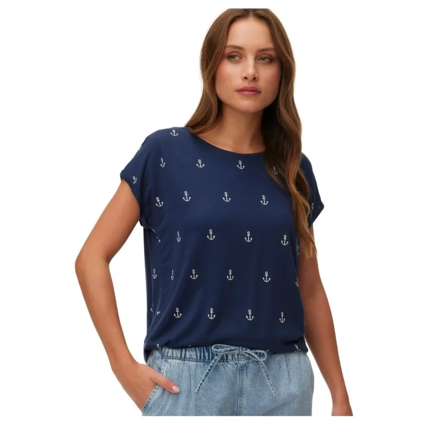 Camisetas manga corta Vero moda Vmava Ss Top Multi Aop Noos