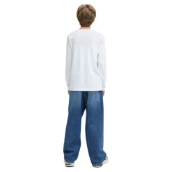 Camisetas manga larga Jack & jones N.U. Jjelogo Tee Ls O-Nec 2 Col Aw25 Noos Jnr PT