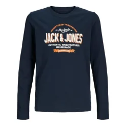 Camisetas manga larga Jack & jones N.U. Jjelogo Tee Ls O-Neck 2 Col Noos Jnr