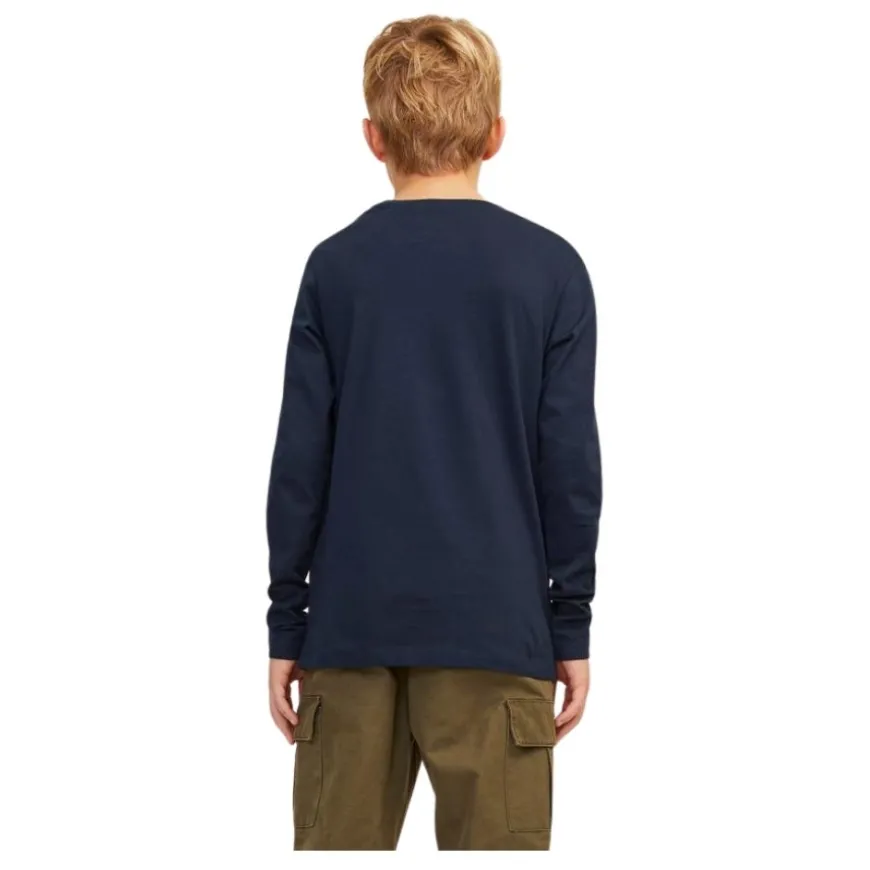 Camisetas manga larga Jack & jones N.U. Jjelogo Tee Ls O-Neck 2 Col Noos Jnr