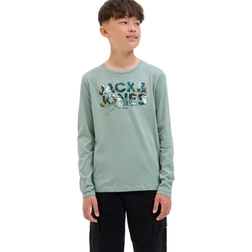 Camisetas manga larga Jack & jones Jjgeplas Tee Ls Crew Neck Jnr PT