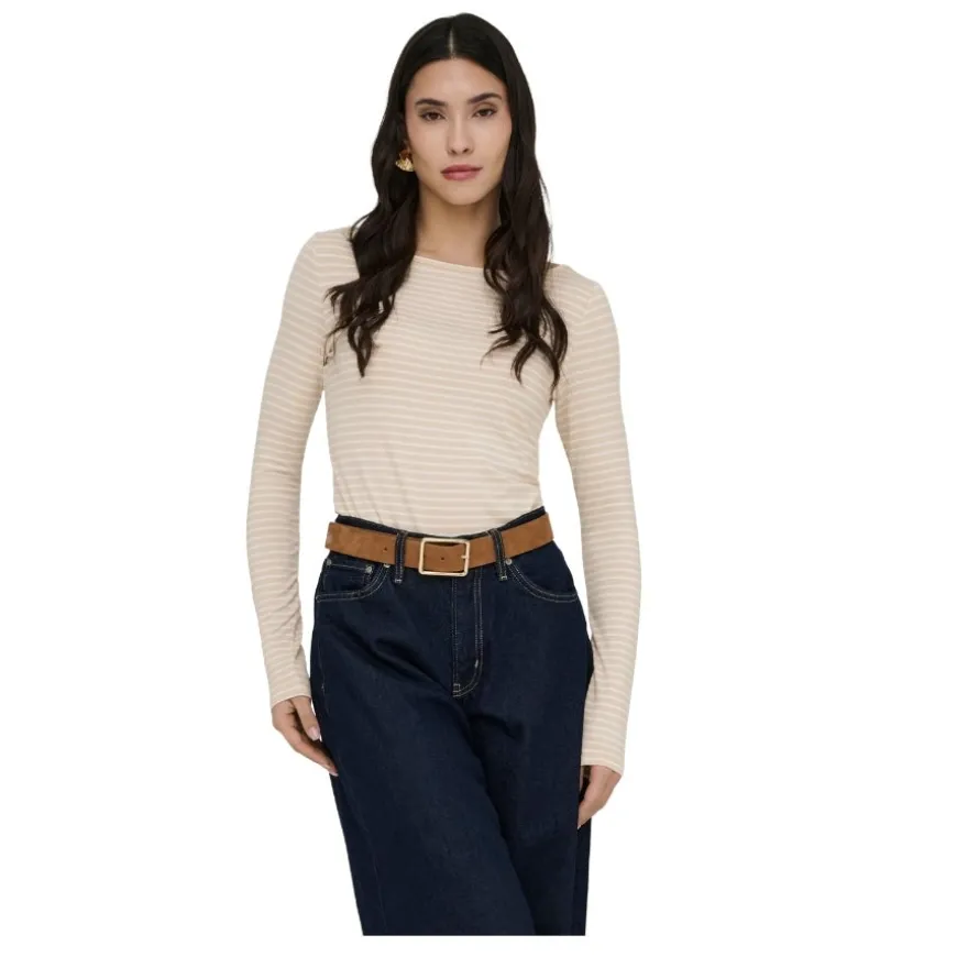 Camisetas manga larga Jdy Jdysissy L S Boatneck Top Jrs