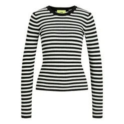 Camisetas manga larga Jjxx Jxjodi Tight Stripe Crew Neck Knit Noos
