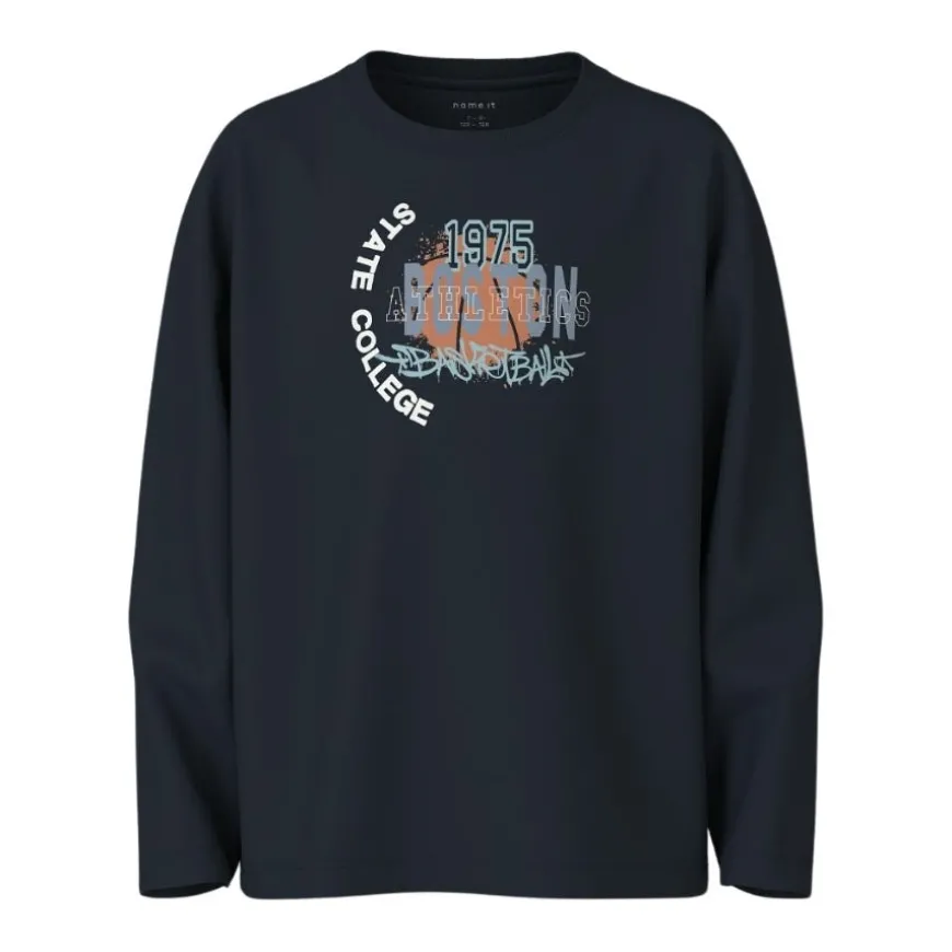 Camisetas manga larga Name-it Nkmvictor Ls Rlx Top