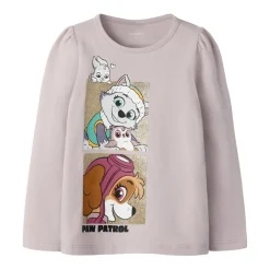 Camisetas manga larga Name-it N.U. Nmfjoana Paw Ls Top Box Noos Cplg