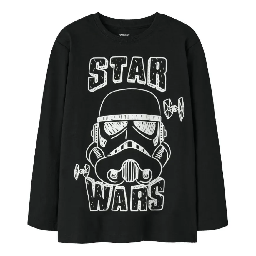 Camisetas manga larga Name-it Nkmvolt Starwars Ls Top Bfu