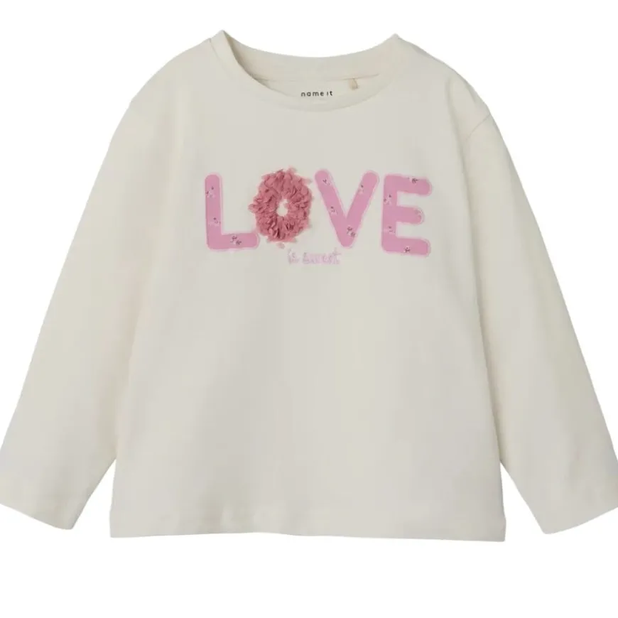 Camisetas manga larga Name-it Nmfoleas Nreg Ls Top Box