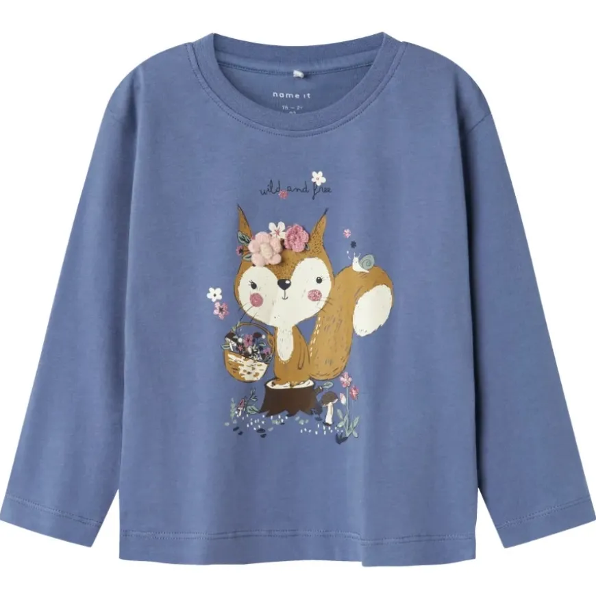 Camisetas manga larga Name-it Nmfohfelia Nreg Ls Top Box